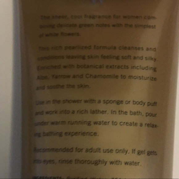 NWT Banana Republic W Shower Bath gel 237ml/ 8floz - Picture 9 of 13
